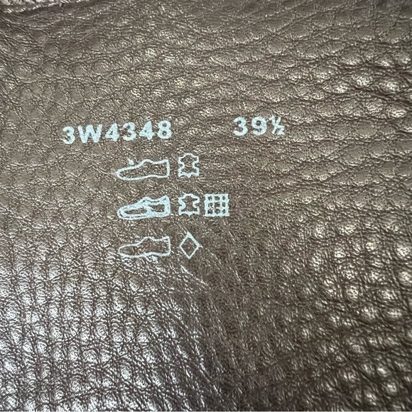 PRADA Vitello Daino Moro Brown Pebbled Leather Riding Boots Zipper Closure - Picture 6 of 16